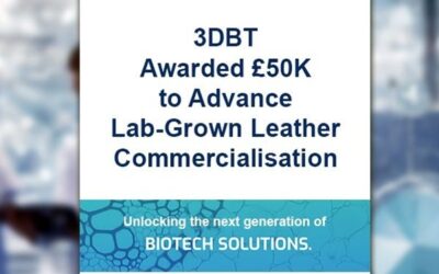 Groundbreaking lab-grown leather technology awarded Northern Accelerator Growth Support Grant of £50,000